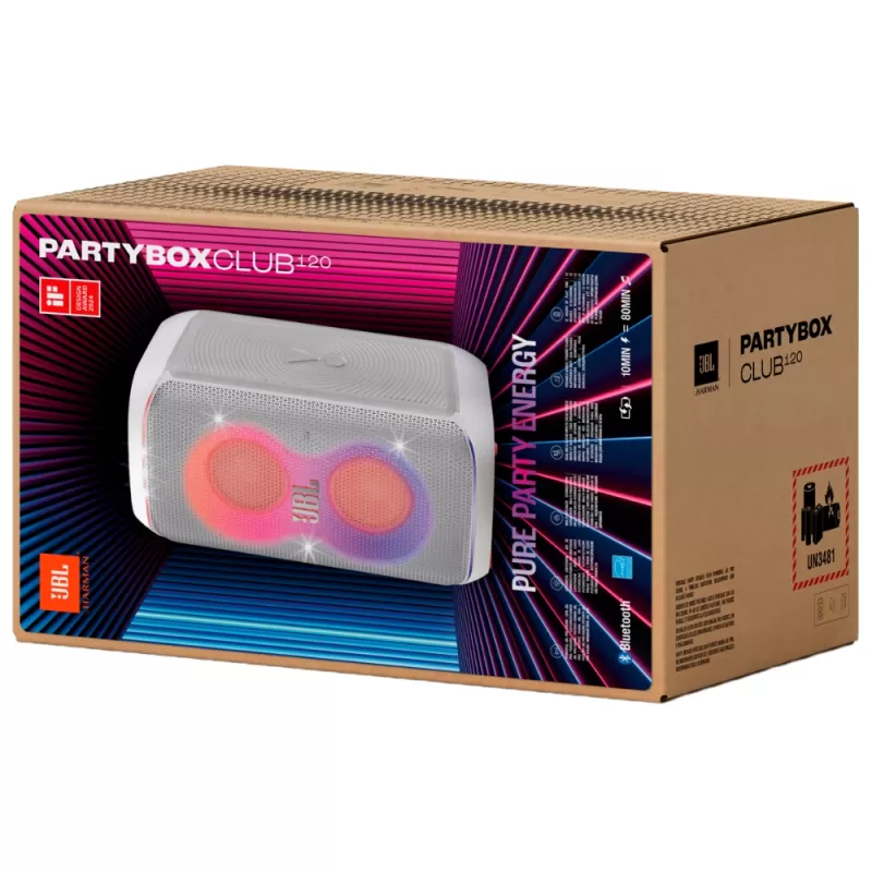 Speaker JBL PartyBox Club 120 - White