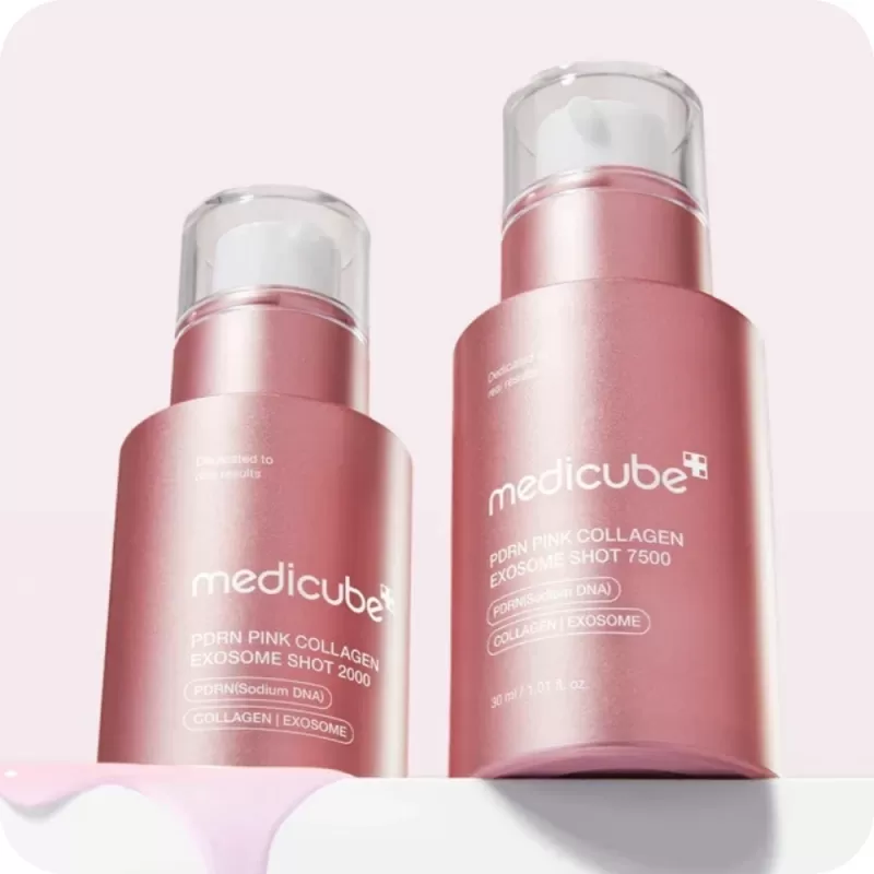 Sérum Facial Medicube PDRN Pink Collagen Exosome Shot 2000 - 30mL
