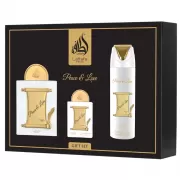 Kit Perfume Lattafa Pride Peace & Love EDP 100...