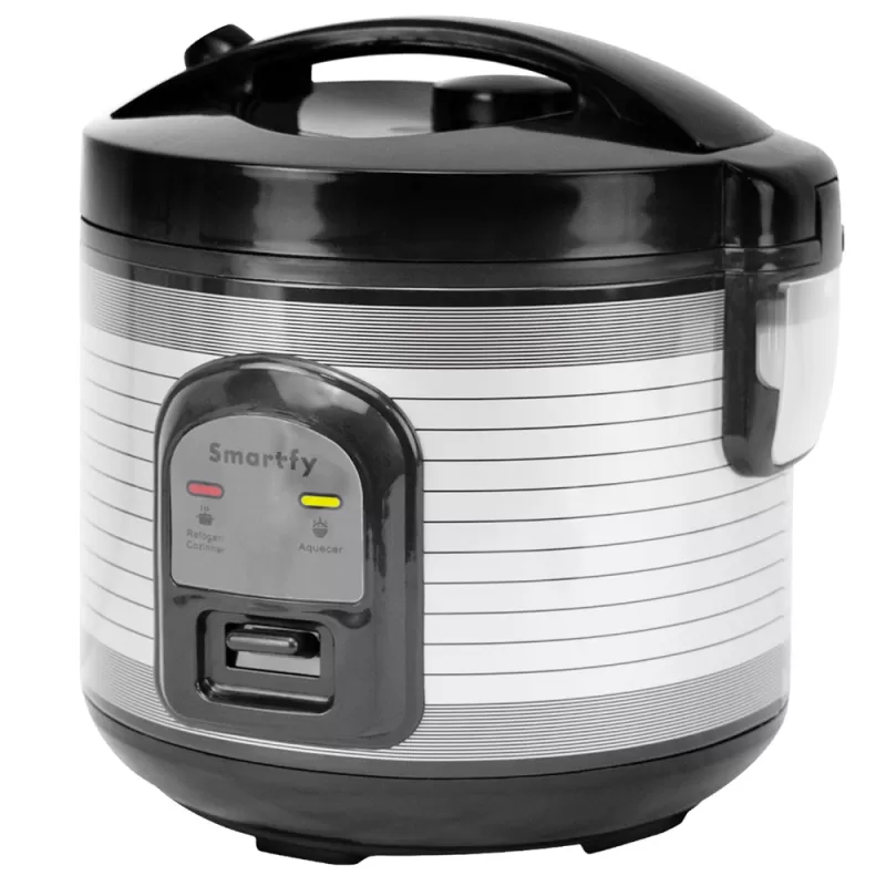 Olla Eléctrica para Arroz Smartfy PE01G 400W 110V 1L - Black/Silver