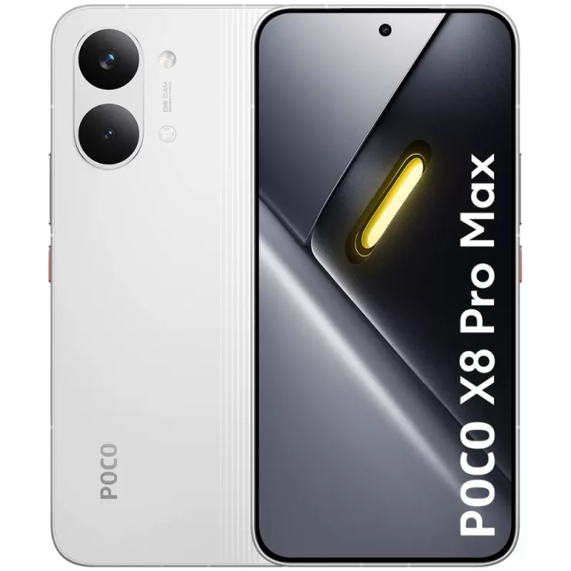 Smartphone Xiaomi Poco X8 Pro Max DS 5G 6.83" 12/256GB - White