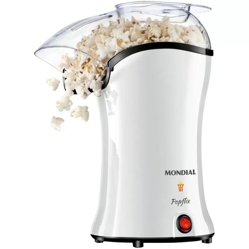 Pipoquera Eléctrica Mondial Pop Flix PP-04 110V - White