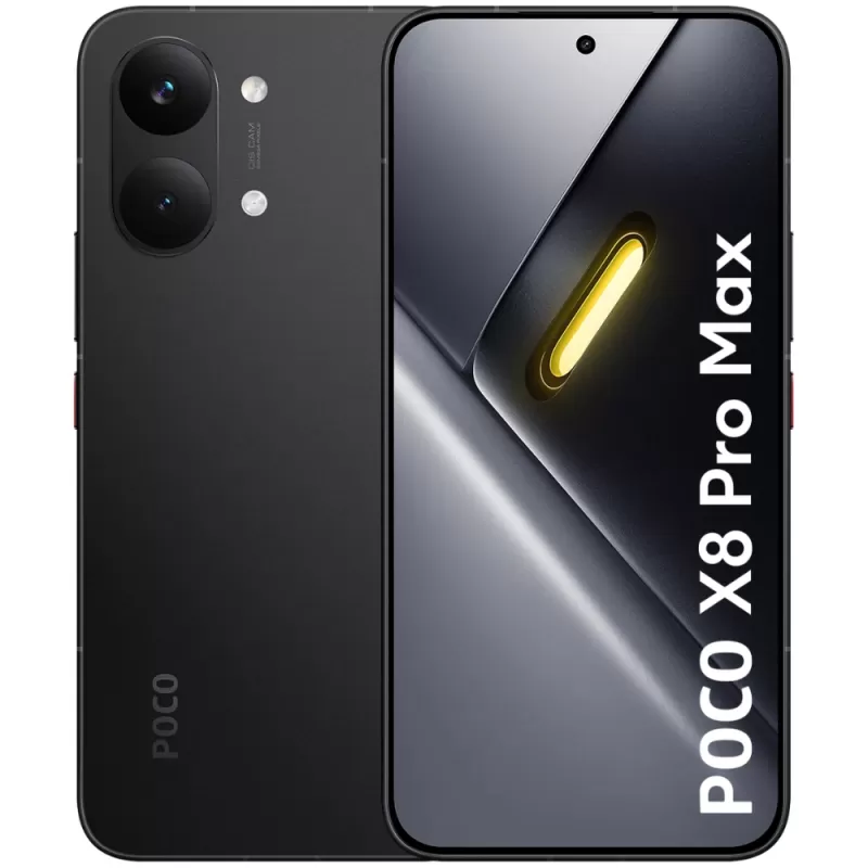 Smartphone Xiaomi Poco X8 Pro Max DS 5G 6.83" 12/256GB - Black