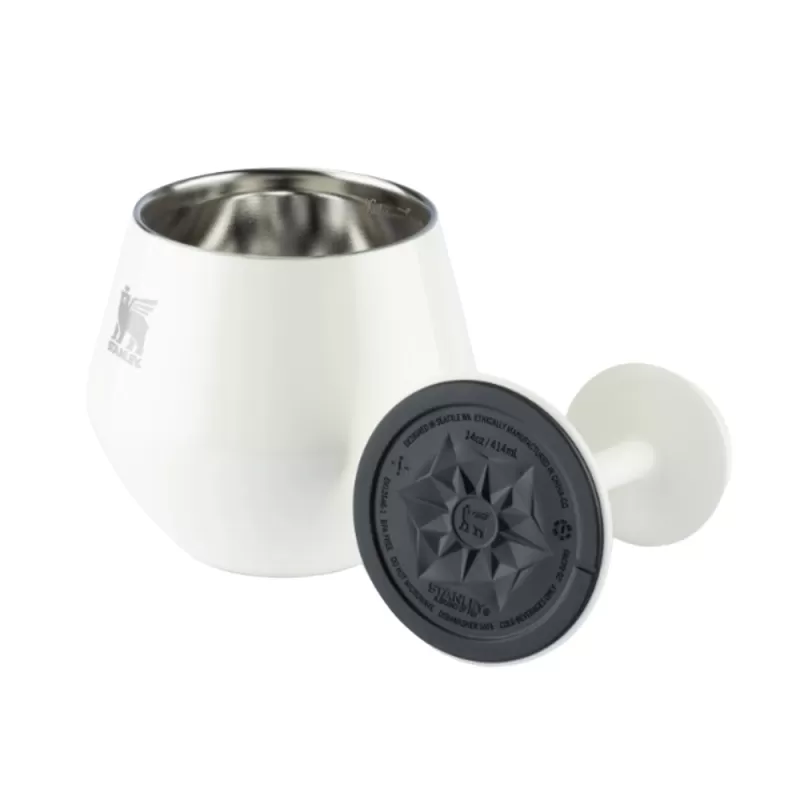 Copa Stanley The Lifted Spirits Prismatic 2-in-1 Cocktai Glass 414mL - Cream Gloss