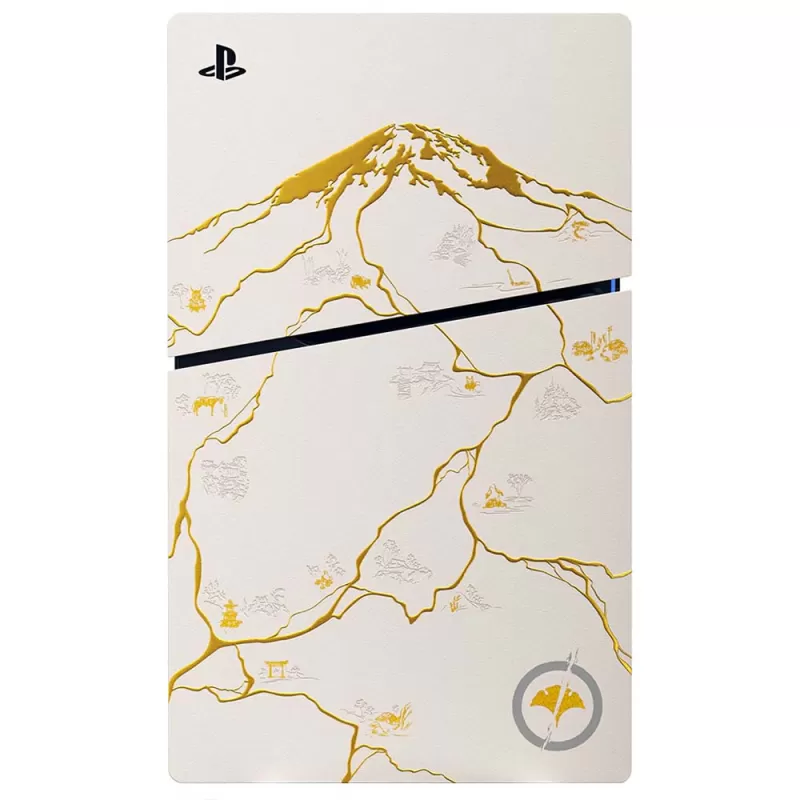 Consola Sony PlayStation 5 Slim CFI-2015 Disk 1TB SSD - Ghost of Yōtei Gold Limited Edition