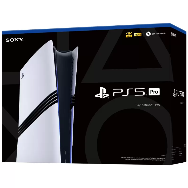 Consola Sony PlayStation 5 Pro Digital CFI-7119 2TB SSD - White/Black