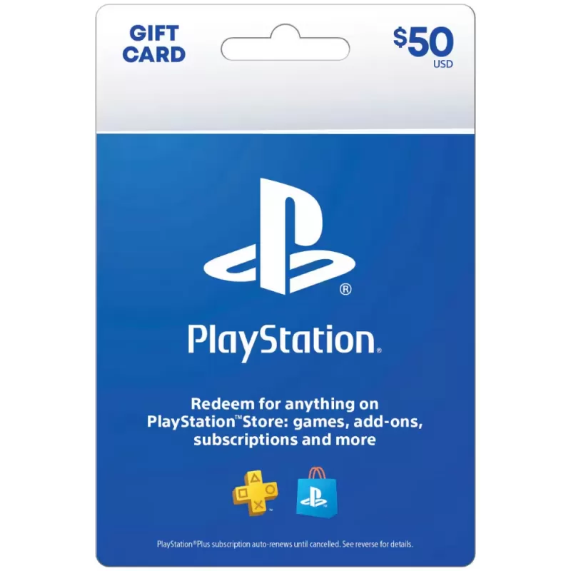 PlayStation Store Gift Card PSN - 50$ (USA)