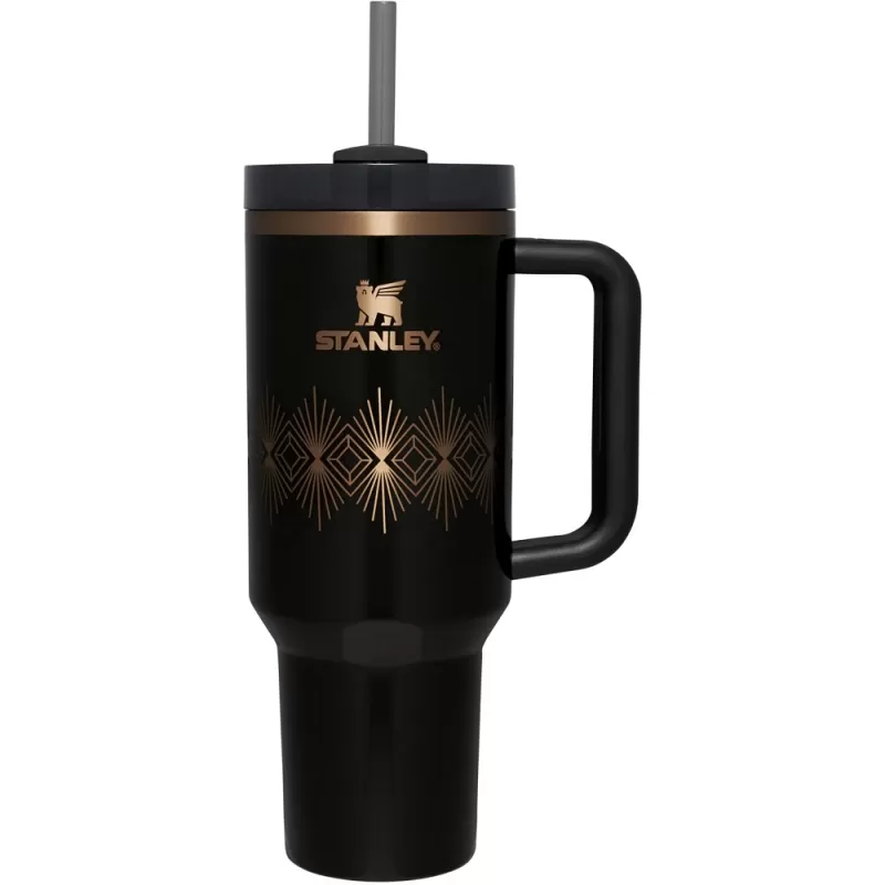 Vaso Térmico Stanley The FlowState Quencher H2.0 1.18L - Black Gloss Deco