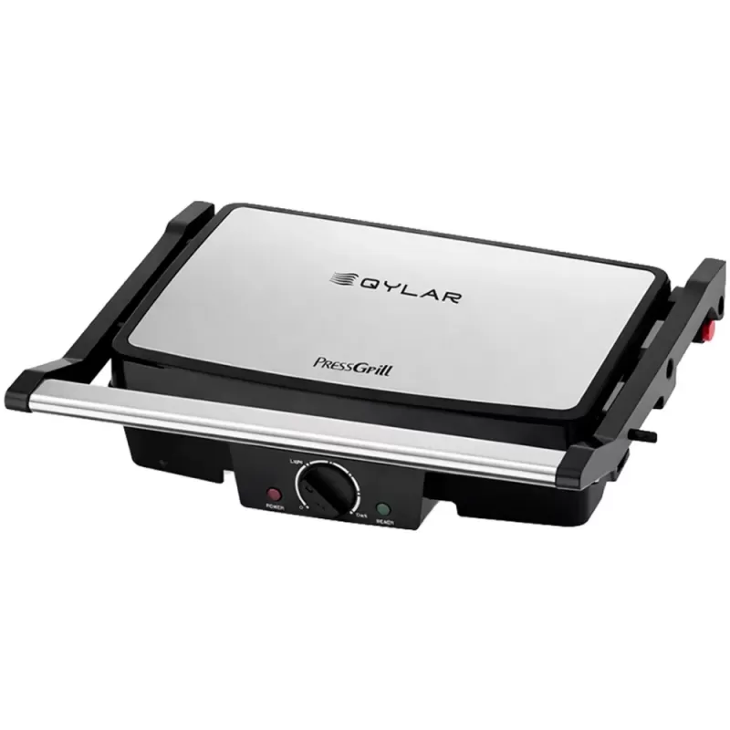 Grillera Qylar Press Grill QY-1607 1500W 220V - Bl...