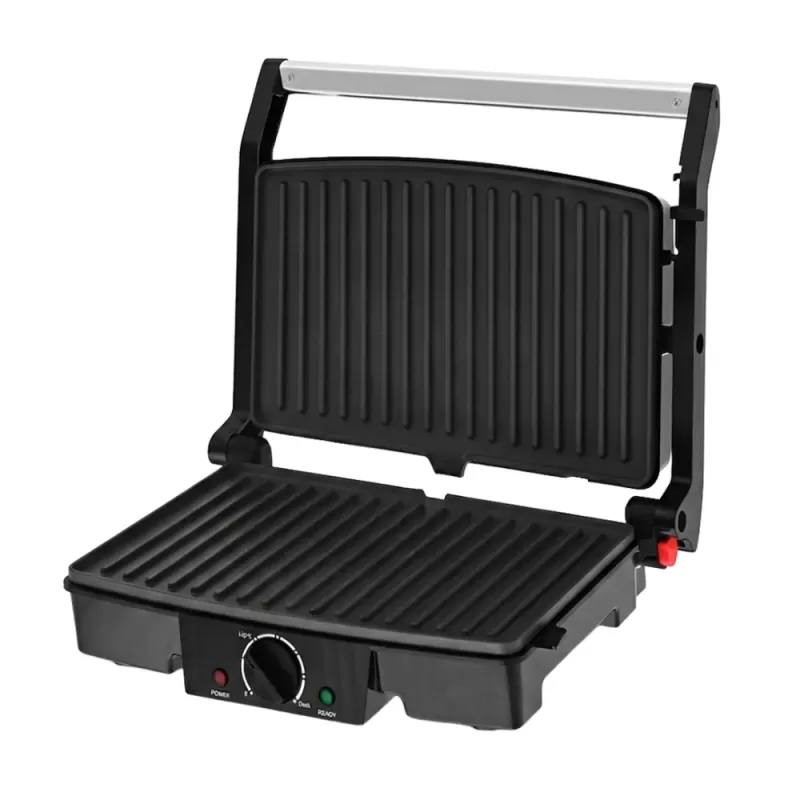 Grillera Qylar Press Grill QY-1607 1500W 220V - Black/Inox