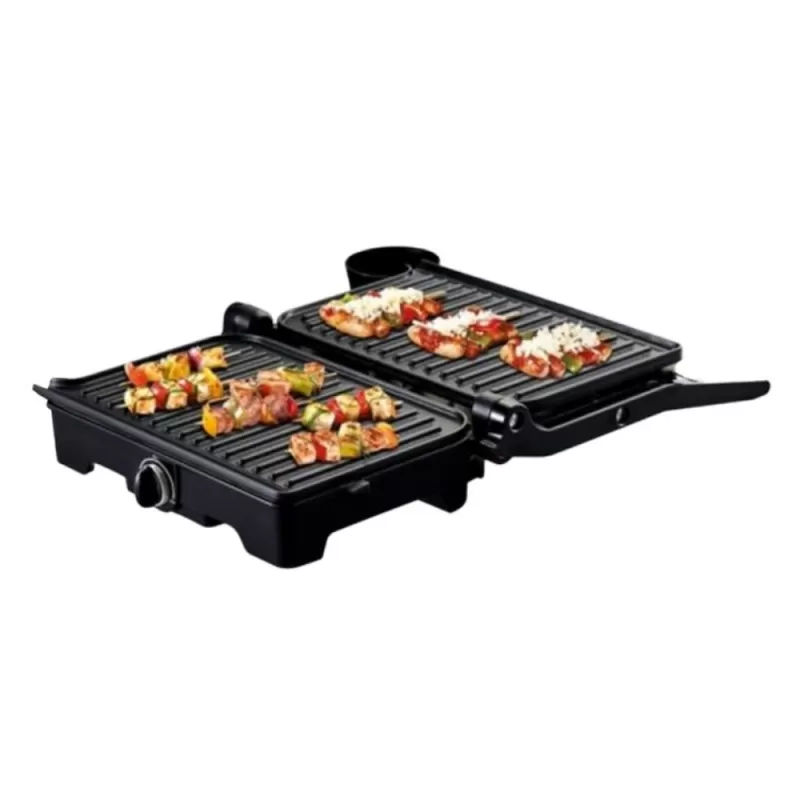 Grillera Qylar Press Grill QY-1607 1500W 220V - Black/Inox