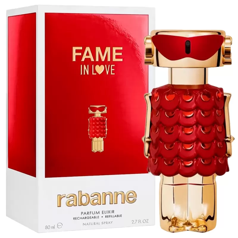 Perfume Rabanne Fame In Love Parfum Elixir Femenino - 80mL