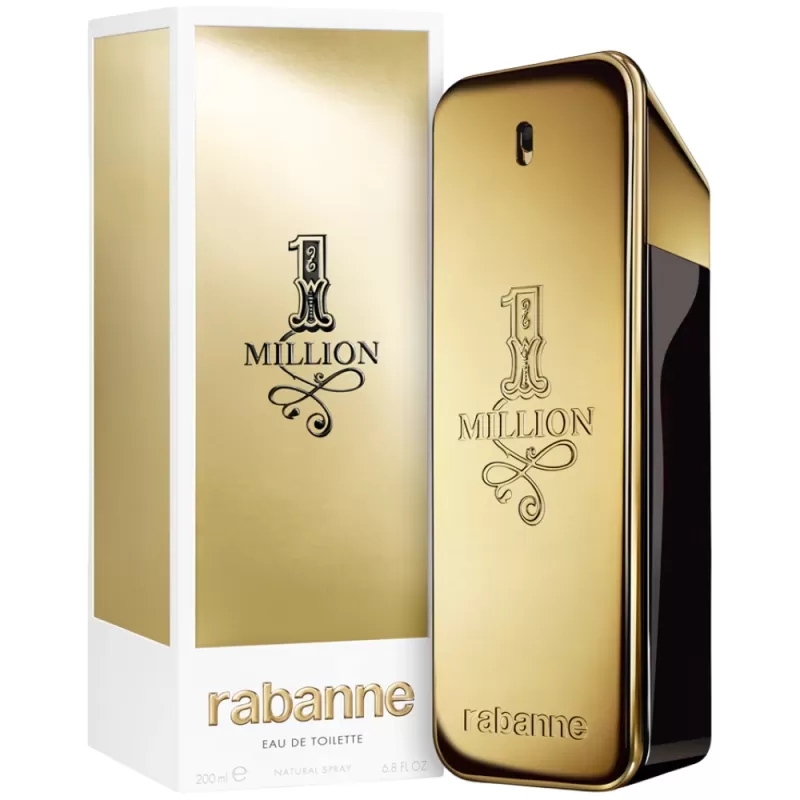 Perfume Rabanne 1 Million EDT Masculino - 200mL
