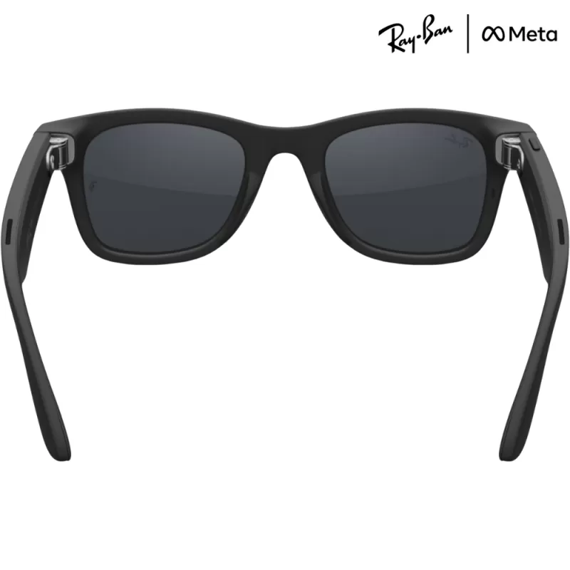 Lente de Sol Smart Ray-Ban Meta Wayfarer (Gen 2) RW4012 - Matte Black/Transitions Grey