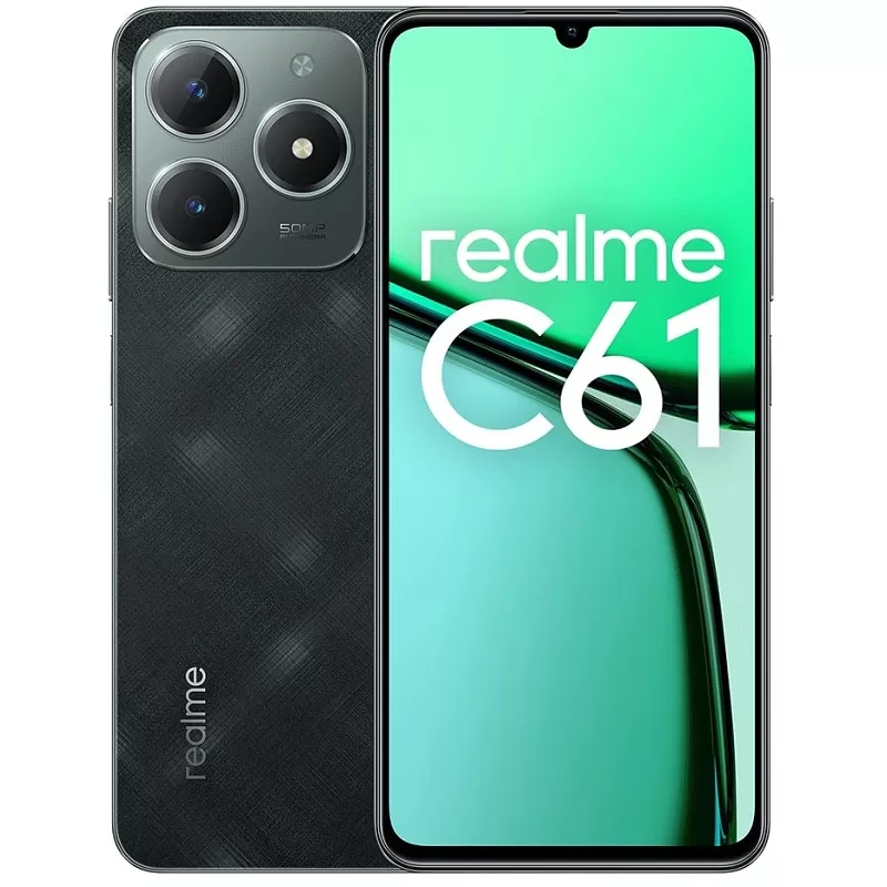 Smartphone Realme C61 RMX3930 DS LTE NFC 6.74" 8/256GB - Dark Green