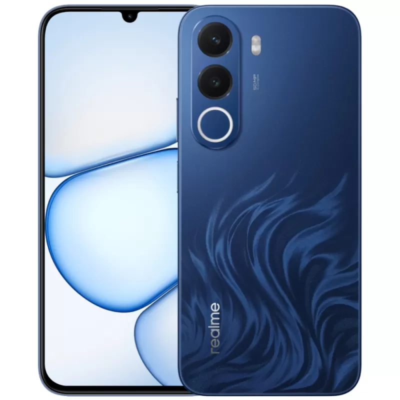 Smartphone Realme C100X RMX5366 DS LTE 6.8" 4/128GB - Deepblue Tides