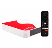 Receptor RedFlix Red+ 2/16GB Wi-Fi 4K - White/Red