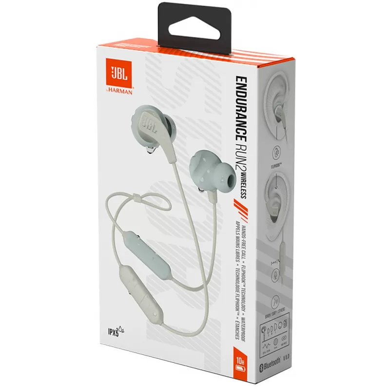 Auricular JBL Endurance Run 2 Wireless - White 