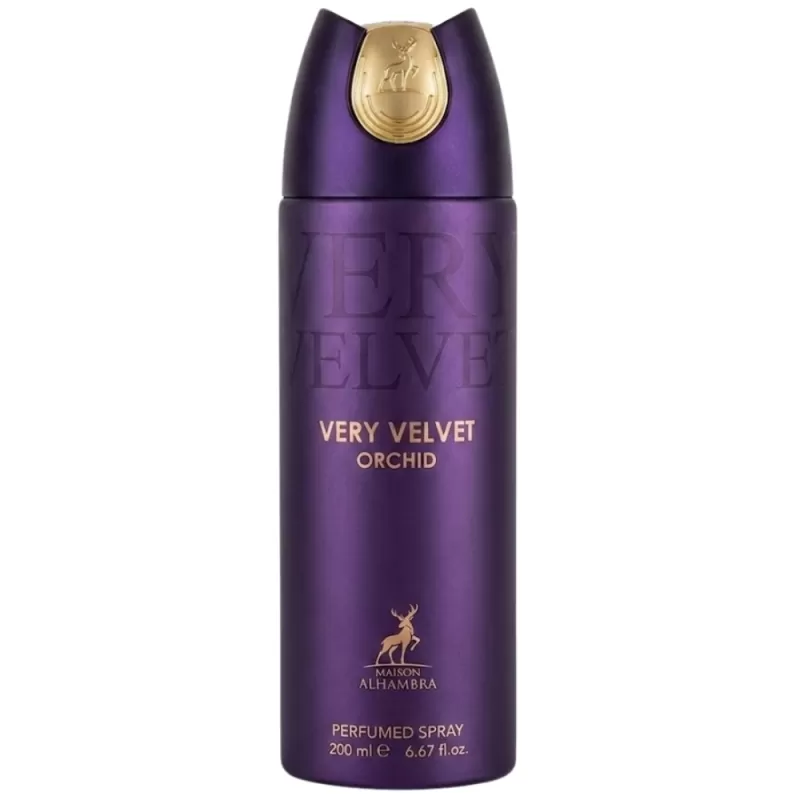Spray Corporal Maison Alhambra Very Velvet Orchid Femenino - 200ml