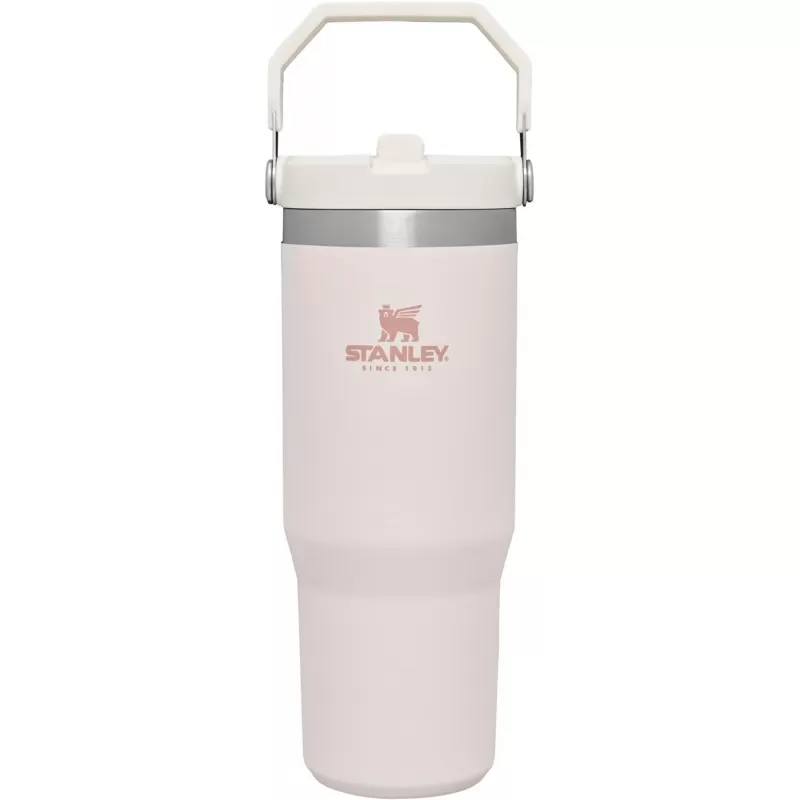 Termo Stanley Classic The IceFlow Flip Straw Tumbler 887mL - Rose Quartz