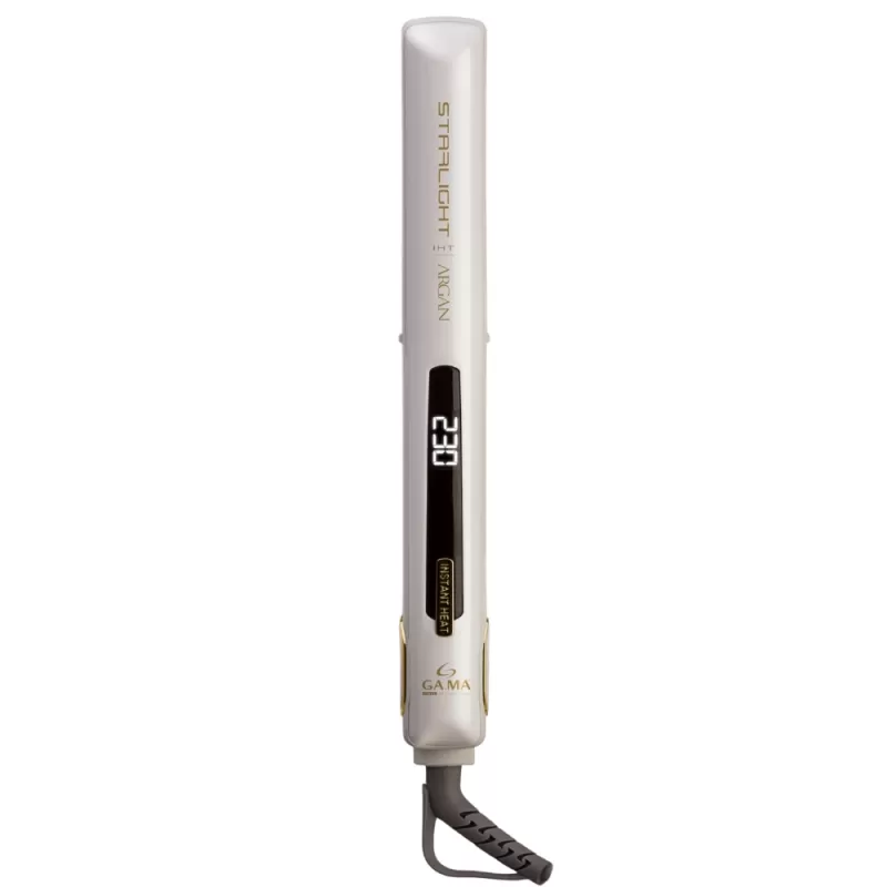 Alisador Gama Starlight Digital IHT Argan 230°C 2V - White
