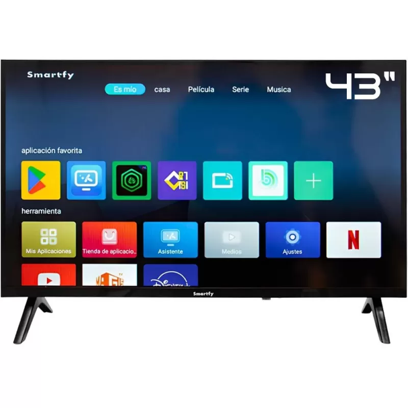 Smart TV LED Smartfy 43" STV43B Full HD