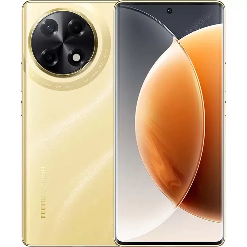 Smartphone Tecno Camon 30S CLA5 DS LTE NFC 6.78" 8/256GB - Dawn Gold