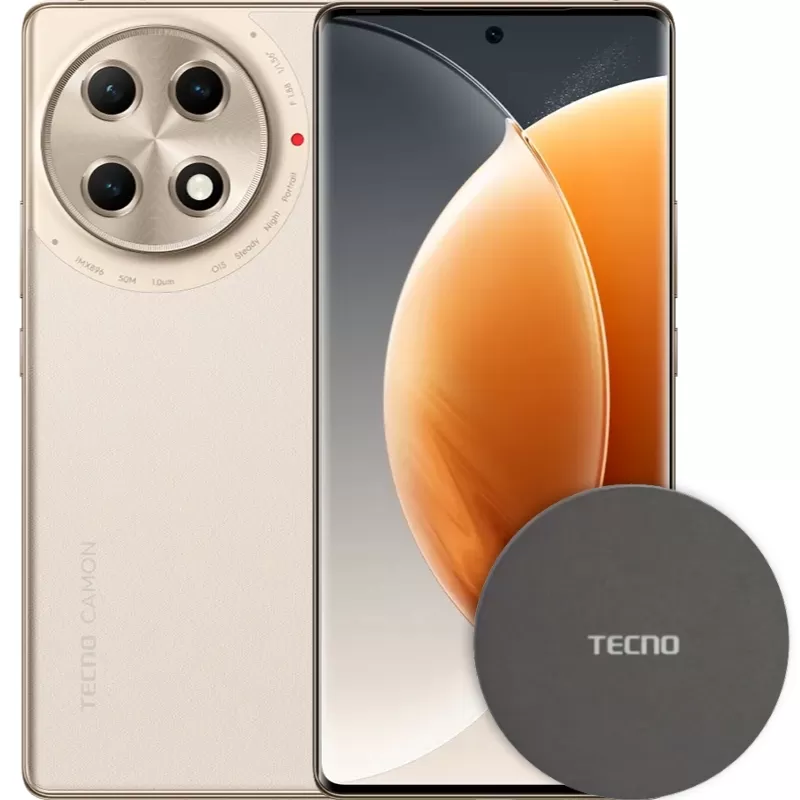 Smartphone Tecno Camon 30S Pro CLA6 DS LTE 6.78" 8/256GB - Pearl Gold