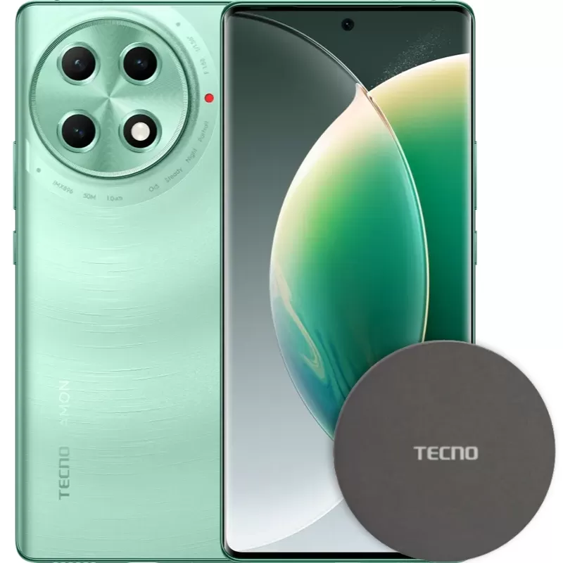 Smartphone Tecno Camon 30S Pro CLA6 DS LTE 6.78" 8/256GB - Shim Silver Green