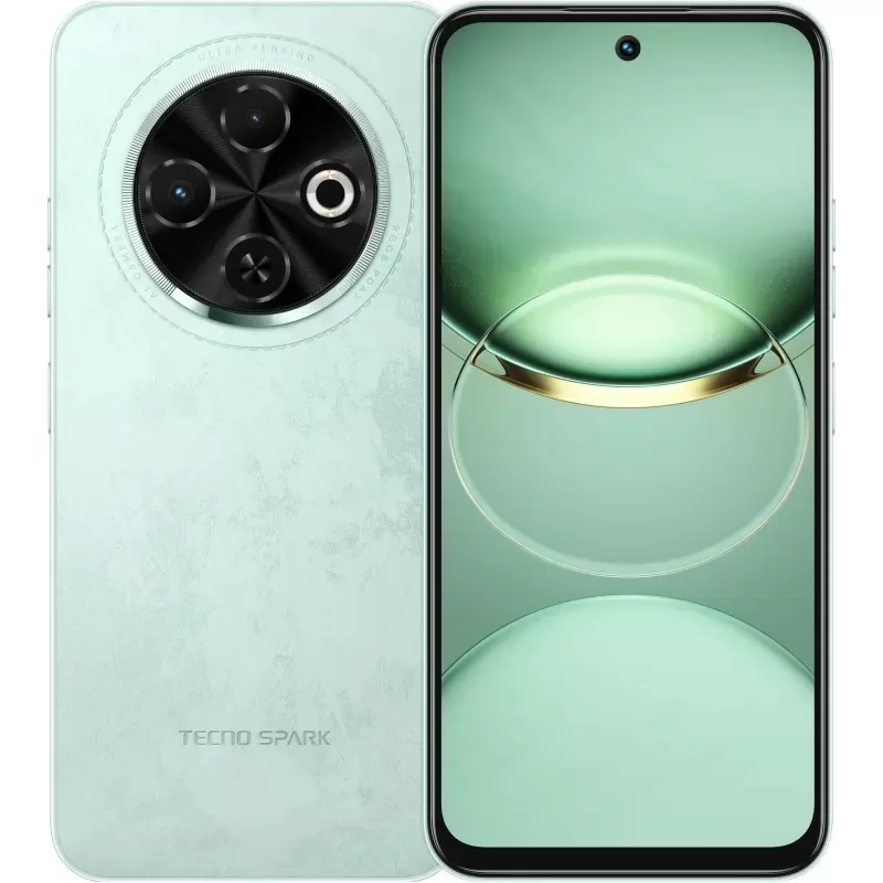 Smartphone Tecno Spark 30C KL5 DS LTE 6.67" 4/128GB - Magic Skin Green