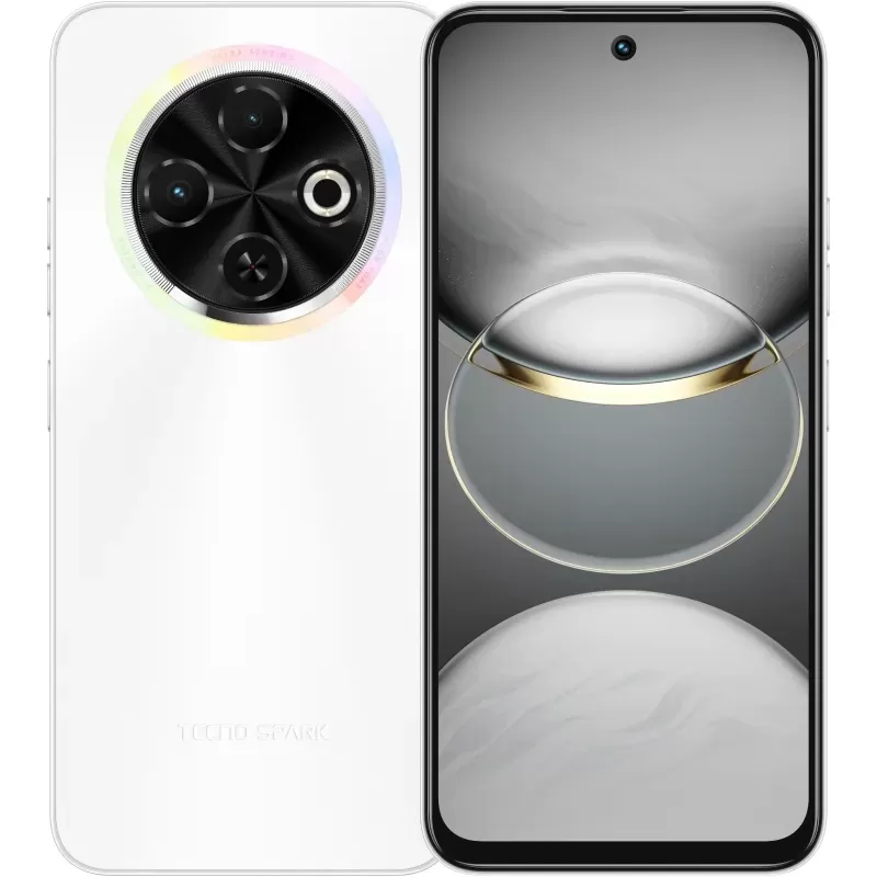 Smartphone Tecno Spark 30C KL5 DS LTE 6.67" 8/256GB - Orbit White