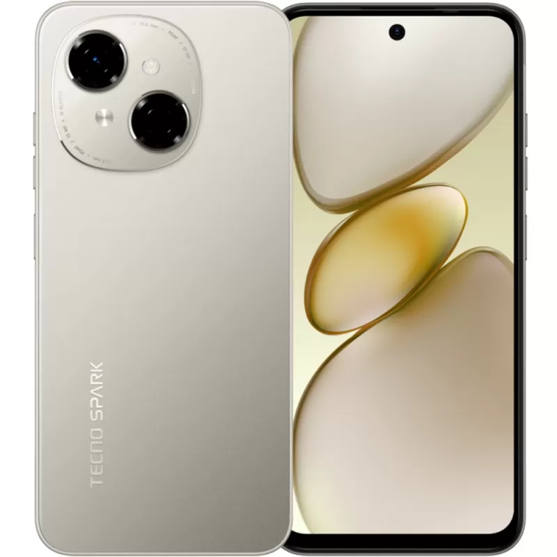 Smartphone Tecno Spark Go 1S KL4H DS LTE 6.67" 3/64GB - Titanium Gold