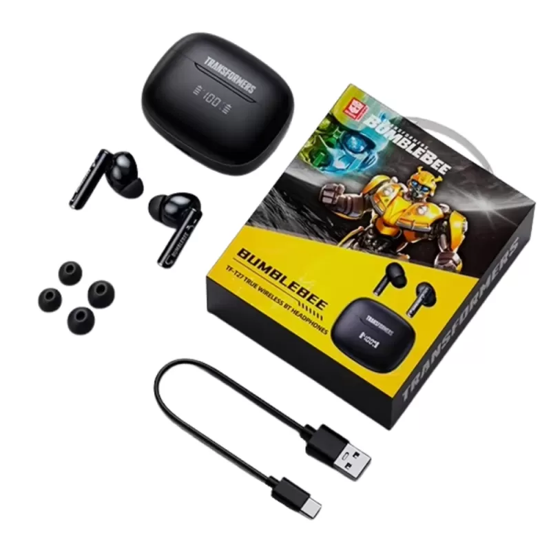 Auricular Transformer TF-T27 Bluetooth - Bumblebee Black