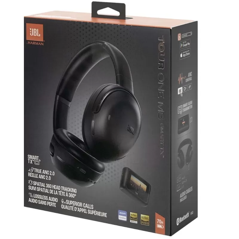Auricular JBL Tour One M3 Smart TX Bluetooth - Black