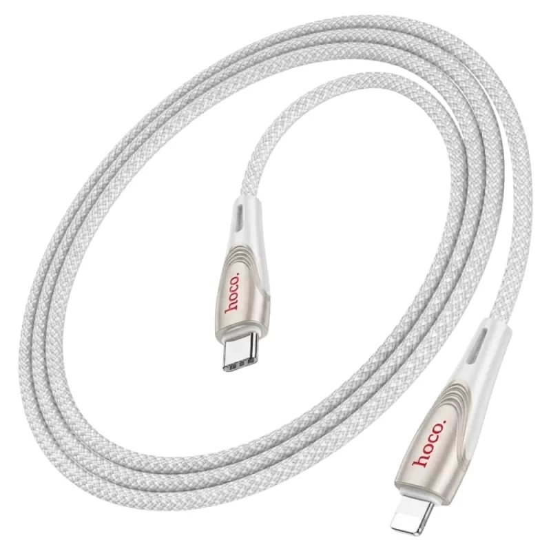 Cable Hoco USB-C/Lightning U133 27W (1.2m) - Gray