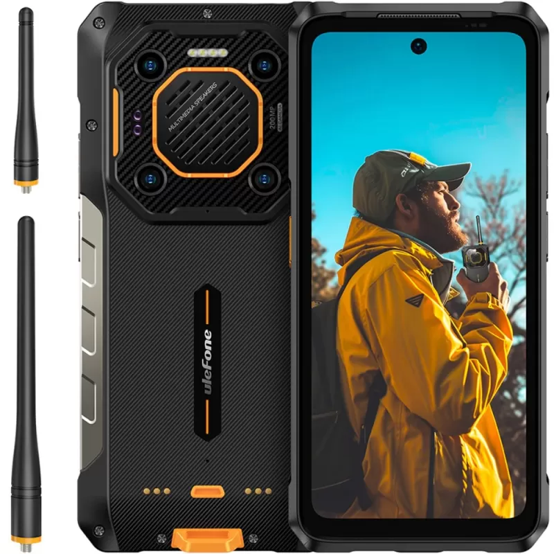 Rugged Smartphone Ulefone Armor 26 Ultra Walkie-Talkie DS 5G 6.78" 12/512GB - Black