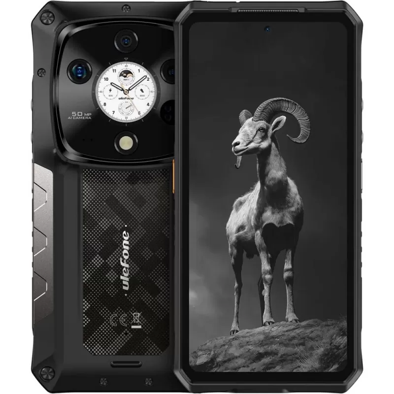 Rugged Smartphone Ulefone Armor 28 Pro DS 5G NFC 6.67" 16/512GB - Epic Black