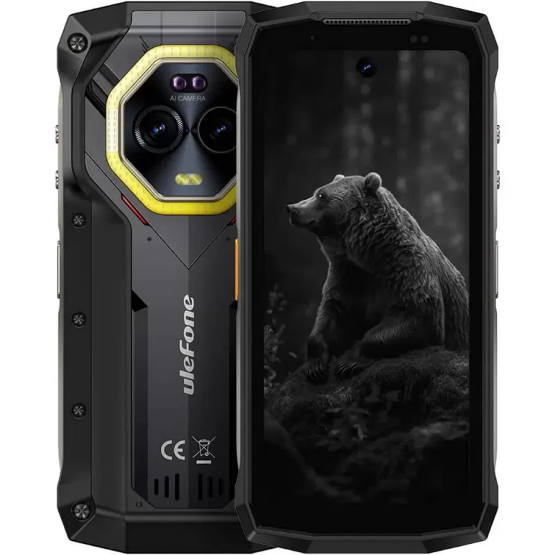 Rugged Smartphone Ulefone Armor Mini 20 DS LTE NFC 4.7" 8/256GB - Mecha Black