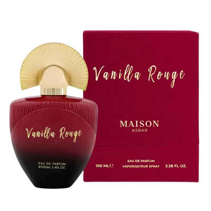 Perfume Maison Asrar Vanilla Rouge EDP Femenino - 100mL