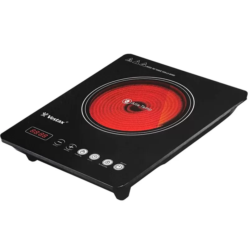 Cocina Eléctrica a Inducción Vestax VT-325 2000W 220V - Black