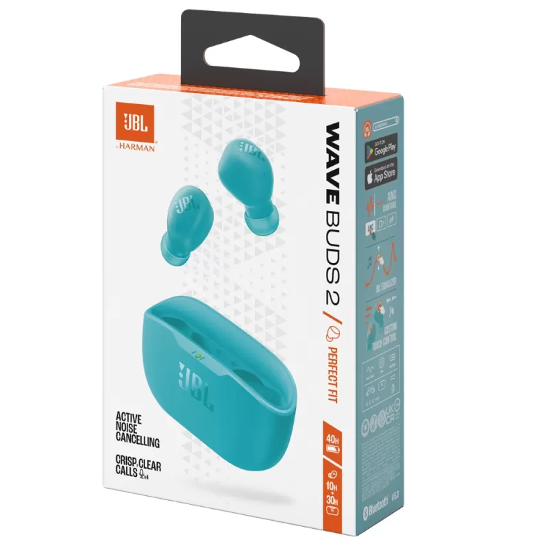 Auricular JBL Vibe Buds 2 Bluetooth - Blue