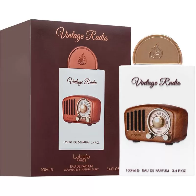 Perfume Lattafa Pride Vintage Radio EDP Unisex - 100mL