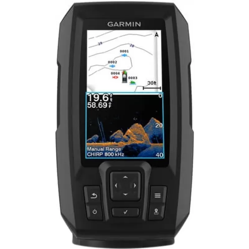 Sondar para Pesca Garmin STRIKER Vivid 4cv con GPS...