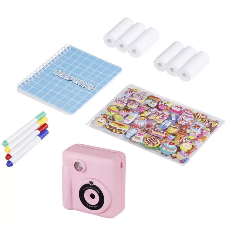 Cámara Instantánea Vivitar Scrapbooking Kit - Pink