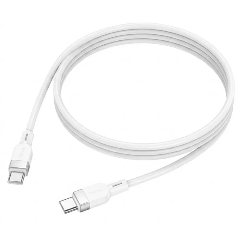 Cable Hoco USB-C/USB-C X109 60W (1m) - White