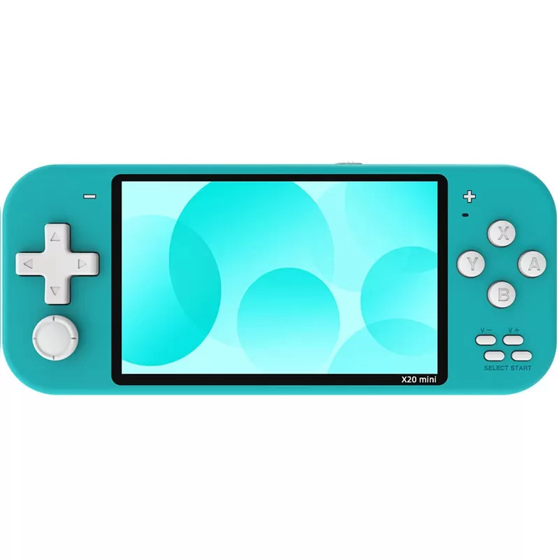 Consola Portátil Game Player X20 Mini 4.3" 8GB - Turquesa