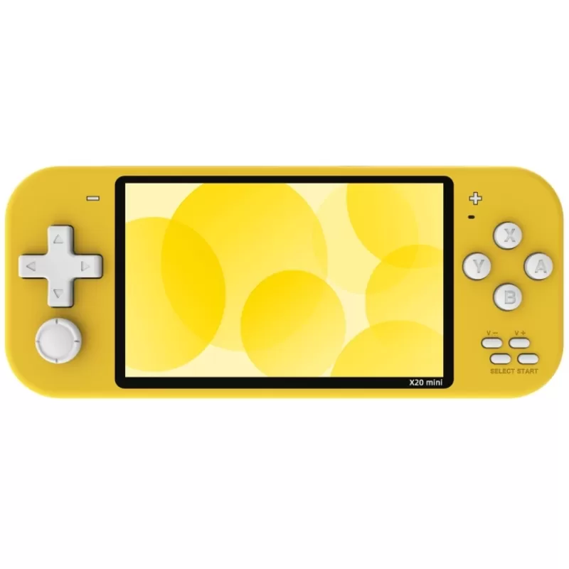 Consola Portátil Game Player X20 Mini 4.3" 8GB - Yellow