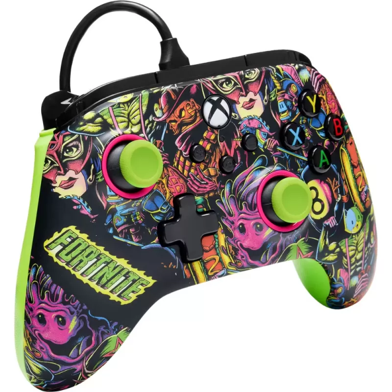 Control PowerA Xbox Series X/S/One/W11/W10 - Fortnite Glow (XBGP0438-01)