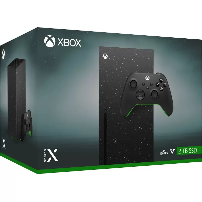 Consola Microsoft Xbox Series X Disk 1882 4K 2TB SSD - Galaxy Black (Caja Fea)